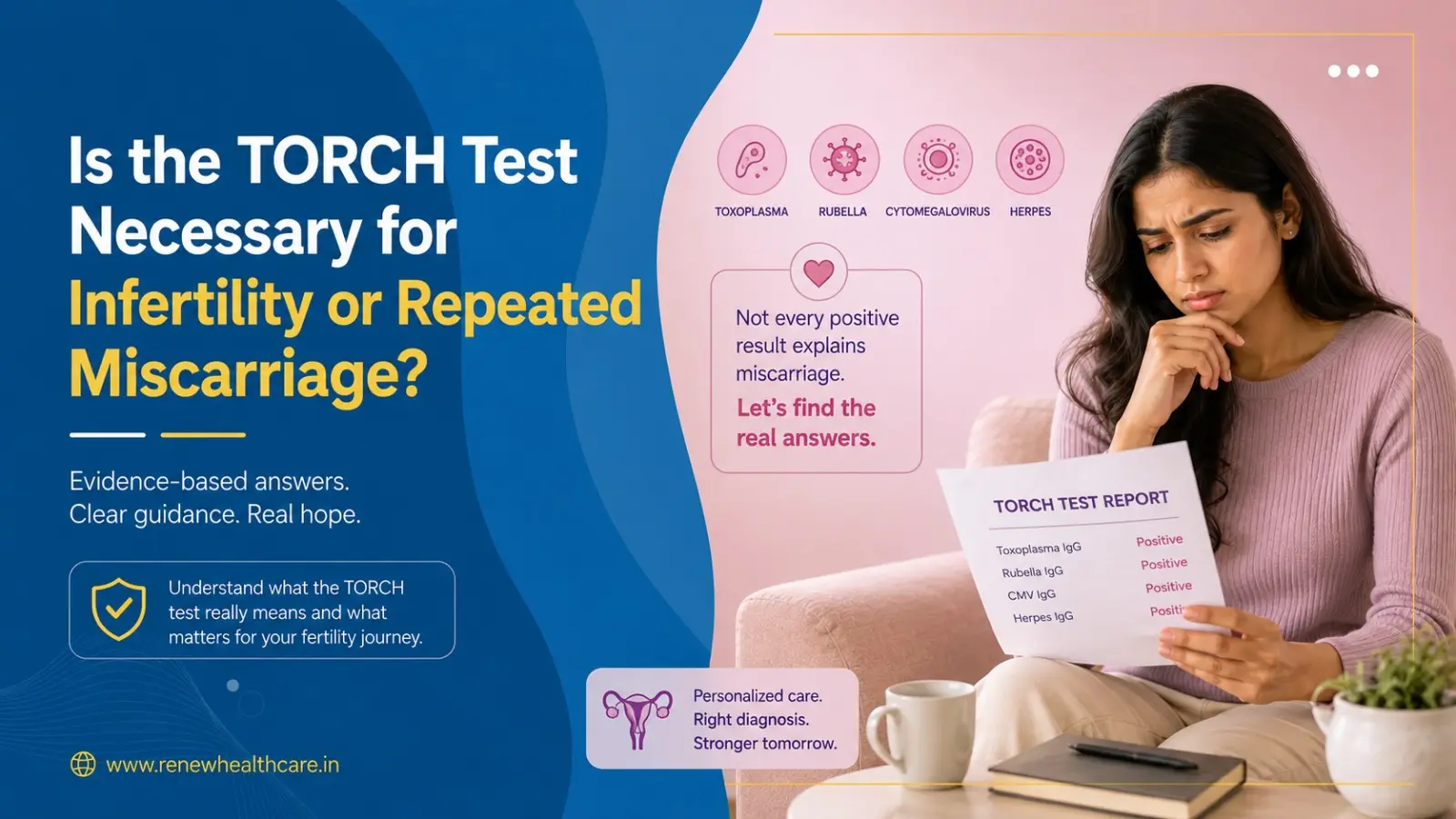 Is the TORCH Test Necessary for Infertility or Repeated Miscarriage?