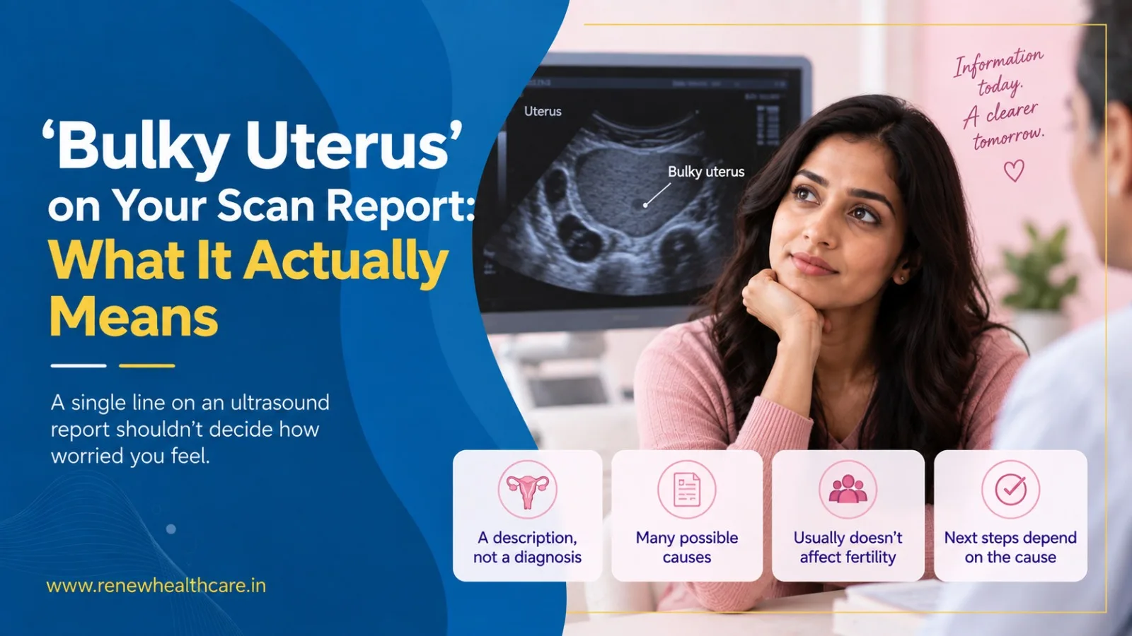 Bulky Uterus on Your Scan Report: What It Actually Means