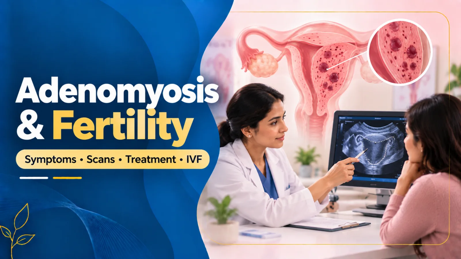 Adenomyosis and Fertility: Symptoms, Scans, Treatment and IVF Outcomes
